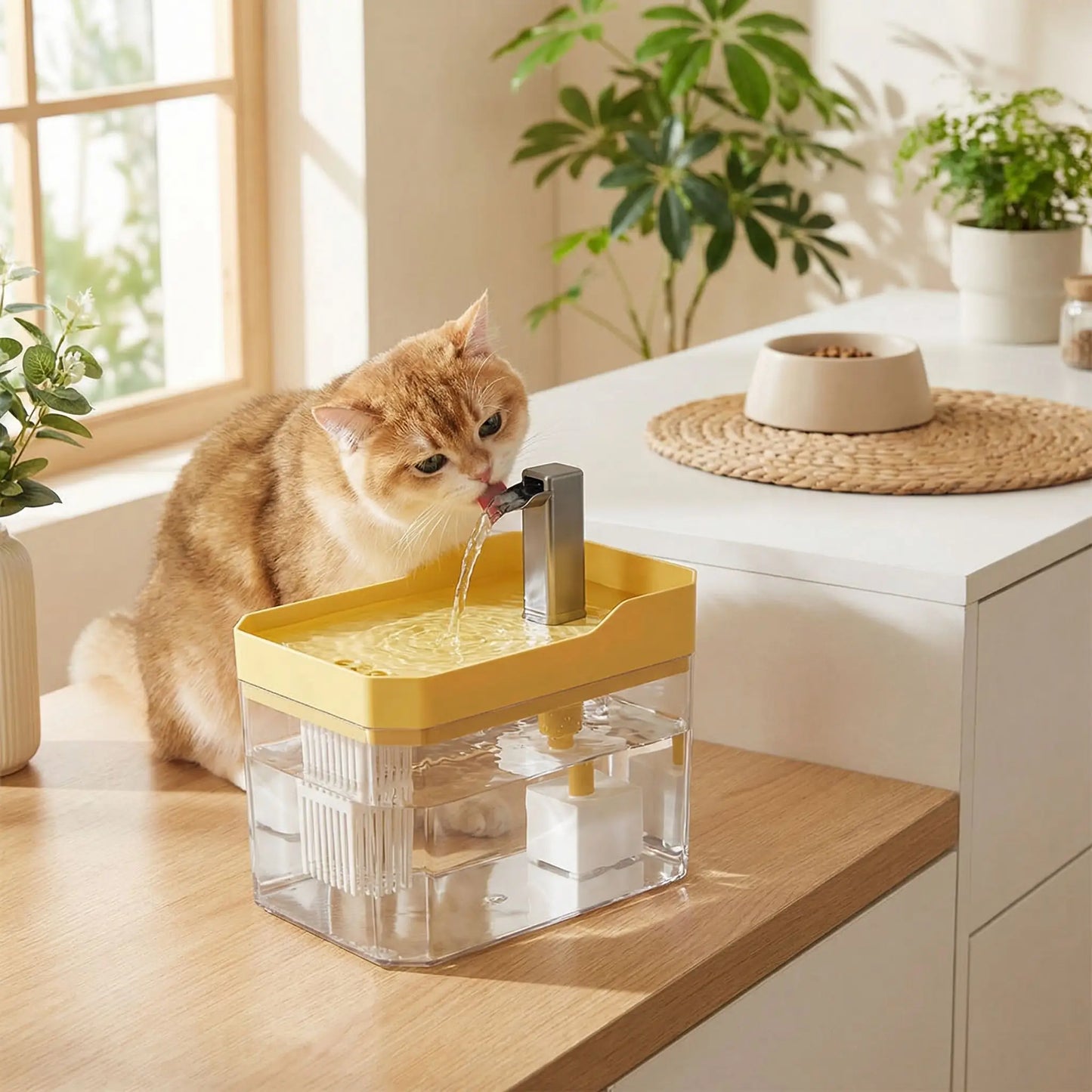 Fontaine eau chat | AquaVibe™